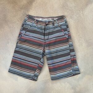 SERAPE Cotton Stripes Shorts, Size 30. NWOT